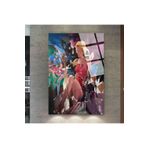 Zevahir Mobilya Dekorasyon Kırılmaz Cam Marilyn Monroe Tablo - renkli 50 x 70