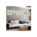 zevahir mobilya & dekorasyon Nazar Duası Dini Kanvas Tablo, Renkli, 160 x 300