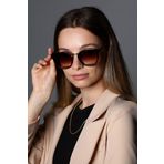 Zevahir Unisex Leopar Tasarım Güneş Gözlüğü