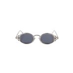 Zevahir Unisex Vintage Gümüş Çerçeve Siyah Güneş Gözlüğü