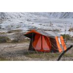 Zey Camping 2+0 Double Kamp Orman Şantiye Depo Çadırı 6 Kişilik - Turuncu