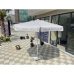 Zey Camping 3m2 Bahçe Plaj Teras Kamp Cafe Restorant Semşiye (Ayak Hariç ) - Krem