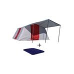 Zey Camping Tek Oda 11m2 Kamp Ormancı Dağcı Balıkçı Şantiye Çadırları Tek Kişilik Şisme Yatak
