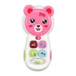 Zey Toys Zeytoys ZEY2023 Müzikli Telefon,oyuncak Müzikli Işıklı Aynalı Telefon - Pembe
