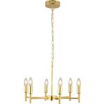 Zey Zeybilişim Vaneo 6 Lı Gold Modern Genç Odası Mutfak Salon Avize