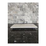 Zeybek Marble Beyaz Mermer Kesme Tahtası & Mermer Sunum Tabağı