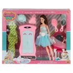 Zeycanhome 02453 Cindy Doll Dolaplı Makyaj Masalı Bebek -Oydaş Oyuncak Kız Erkek Çocuk Oyuncak Eğitici Oyuncakl