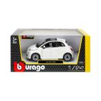 Zeycanhome 22106 Burago 1:24 Fiat 500 2007 Model Araba Kız Erkek Çocuk Oyuncak Eğitici Oyuncaklar