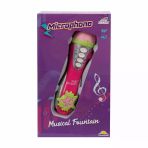 Zeycanhome 34564 Müzikli Karaoke Mikrofon Kız Erkek Çocuk Oyuncak Eğitici Oyuncaklar