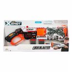 Zeycanhome 36606 X-Shot Skins Lock Blaster 16 Mermili Sünger Dart Atan Silah 56Cm Kız Erkek Çocuk Oyuncak Eğiti
