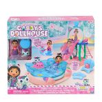 Zeycanhome 6067878 Gabbys Dollhouse Gabby Ve Mercat Purr-İfic Havuz Oyun Seti Kız Erkek Çocuk Oyuncak Eğitici O