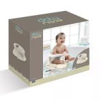 Zeycanhome 7466 Bebek Banyo Yıkama Oturağı Relax Bej Kız Erkek Çocuk Oyuncak Eğitici Oyuncaklar