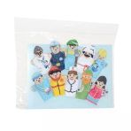 Zeycanhome And-5197 Meslekler Parmak Kukla 10'Lu -Anadolu Oyuncak Kız Erkek Çocuk Oyuncak Eğitici Oyuncaklar