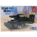 Zeycanhome Ausini 90 Parça Titan Polis Lazer Panzer 25521-1 Kız Erkek Çocuk Oyuncak Eğitici Oyuncaklar