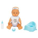 Zeycanhome Boubou Sesli Altını Islatan Bebek Seti 30Cm - S00003451 Kız Erkek Çocuk Oyuncak Eğitici Oyuncaklar