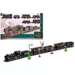 Zeycanhome Classic Steam Pilli Tren Seti 40 Parça 1603C Kız Erkek Çocuk Oyuncak Eğitici Oyuncaklar