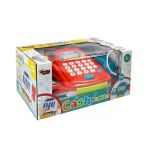 Zeycanhome Hua-66109 Işıklı Sesli Yazar Kasa -Vardem Oyuncak Kız Erkek Çocuk Oyuncak Eğitici Oyuncaklar