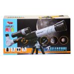 Zeycanhome Km-1001-2 Profesyonel Telefon Bağlanabilir Teleskop Kız Erkek Çocuk Oyuncak Eğitici Oyuncaklar