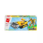 Zeycanhome Kp-1417 Keeppley İnşaat Blok Seti -Vagon Life Kız Erkek Çocuk Oyuncak Eğitici Oyuncaklar