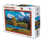 Zeycanhome Ks Puzzle 2000 Parça Bavarian Alps Kız Erkek Çocuk Oyuncak Eğitici Oyuncaklar