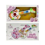 Zeycanhome Küçük Müzisyen Gitar Kız Erkek Çocuk Oyuncak Eğitici Oyuncaklar