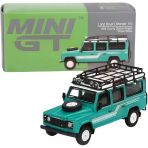 Zeycanhome Mini Gt 1-64 Land Rover Defender 110 1985 County Station Wagon Trident Green Kız Erkek Çocuk Oyuncak