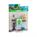Zeycanhome Pmı Mc2040 Minecraft 3D Figür Toppeez 5Li Set Kız Erkek Çocuk Oyuncak Eğitici Oyuncaklar