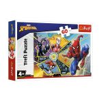 Zeycanhome Puzzle-17372 Marvel Spiderman 60 Parça Puzzle Kız Erkek Çocuk Oyuncak Eğitici Oyuncaklar