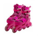 Zeycanhome Rising Sports Inline 4 Teker Paten Pembe Payetli Kız Erkek Çocuk Oyuncak Eğitici Oyuncaklar