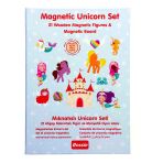 Zeycanhome Rossie Ahşap Mıknatıslı Unicorn Seti Ve Oyun Alanı Kız Erkek Çocuk Oyuncak Eğitici Oyuncaklar
