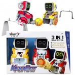 Zeycanhome Silverlit Kickabot İkili Robot Seti Kız Erkek Çocuk Oyuncak Eğitici Oyuncaklar