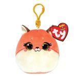 Zeycanhome Ty Squishy Beanies Peluş Tilki Anahtarlık Roxie Kız Erkek Çocuk Oyuncak Eğitici Oyuncaklar
