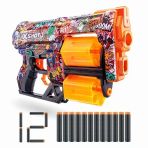 Zeycanhome X-Shot Skins Dread 12 Mermili Sünger Dart Atan Silah 31Cm Kız Erkek Çocuk Oyuncak Eğitici Oyuncaklar