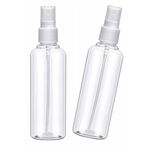 Zeyd Ticaret Sprey 100 Ml Boş Şişe Spreyli Kolonya Şişesi Doldurulabilir Cep Plastik Parfüm Şişesi Dezenfektan