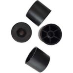Zeygen Plastik Yuvarlak Baza Stoper 32 mm Çap 28 mm Boy 4 Adet Vidasız Yatak Tutucu