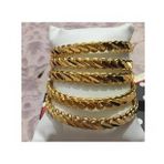 Zeygold 5 Adet Altın Kaplama Duble Adana Burma Bilezik Zeygold