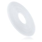 ZEYIYER 45 Metre Polyester Boning, Dikiş için 1/4 İnç Boning, Korse Yapımı Malzemeleri, Hafif Dikiş Düşük Yoğunluklu Plastik Korse Boning Korseler Gelin Elbiseleri için (Beyaz, 6 mm)