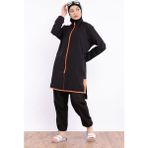 Zey&Ka Butik Tesettür Mayo - 50 - 52 - Siyah