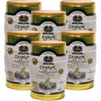Zeykur Elmas Doğal Siyah Zeytin 1 kg 6 'lı