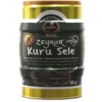 Zeykur Zeytinleri Diyet Light Tuzsuz Kuru Sele Siyah Zeytin 900 gr