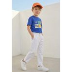 Zeyland Erkek Çocuk Baggy Pantolon - Beyaz
