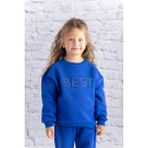 Zeyland Kız Çocuk Nakış Detaylı Sweatshirt - Sax - 9 - 10 Yaş - Saks