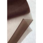 ZEYMERADE Acıkahve Bohça Süsleme Tülü, Nişan Bohça Süsü, Kapı Doğum Günü Parti Süsleme Tülü, 100x300cm