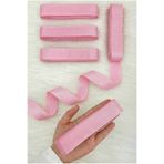 ZEYMERADE Bebe Pembe Grogren Kurdele 3 Cm 10 Mt, Bohça Çeyiz Düğün Sünnet Doğum Günü Hediye Paketleme Süsleme