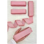 ZEYMERADE Bebe Pembe Grogren Kurdele 4 Cm 10 Mt, Bohça Çeyiz Düğün Nişan Doğum Günü Hediye Paketleme Süsleme