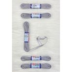 ZEYMERADE Gri Saten Kurdele 1 Cm 10 Metre, Bohça Çeyiz Özel Gün Hediye Süsleme Kurdelesi