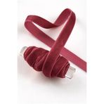 ZEYMERADE Gül Kurusu Kadife Kurdele 1cm 5mt, Gelin, Bohça, Nişan, Çeyiz, Nikah, Hediye, Şeker, Süsleme