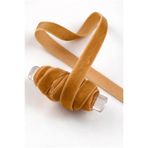 ZEYMERADE Kapiçino Kadife Kurdele 1cm 5mt, Gelin, Damat, Bohça, Nişan, Çeyiz, Nikah, Hediye, Şeker, Süsleme