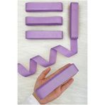 ZEYMERADE Lila Grogren Kurdele 3 Cm 10 Mt, Bohça Çeyiz Düğün Sünnet Doğum Günü Hediye Paketleme Süsleme