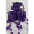 ZEYMERADE Mor Keten Nopeli Kurdele 2,5 cm 20 mt, Gelin, Bohça, Nişan, Çeyiz, Hediye, Süsleme, Nikah